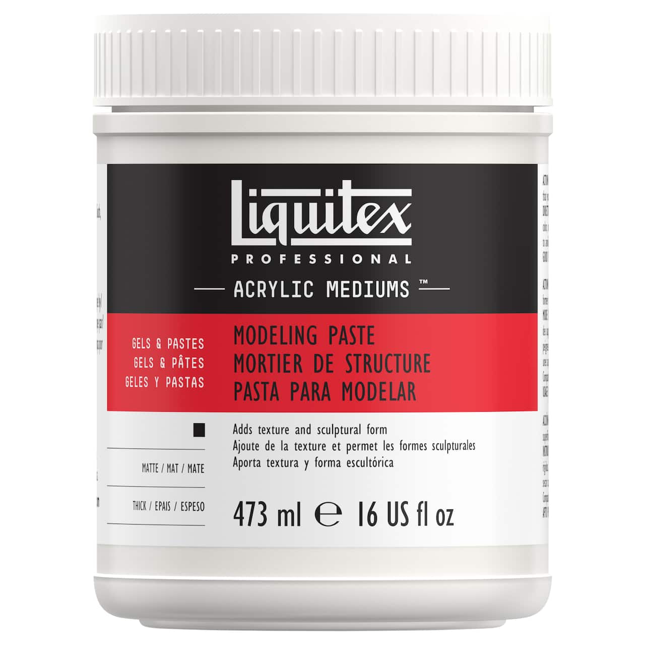 Liquitex® Acrylic Mediums™ Modeling Paste